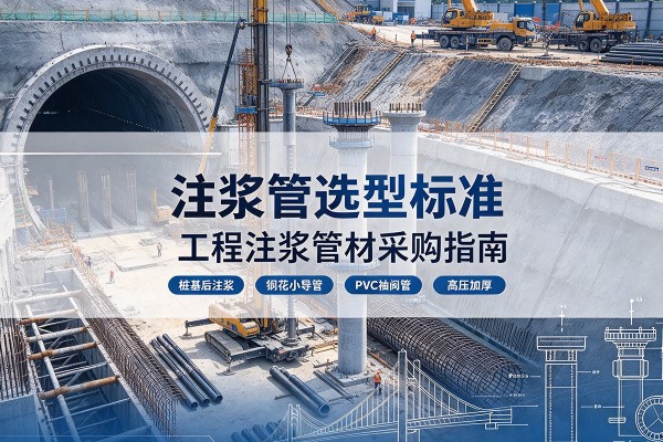 四平注浆管选型标准